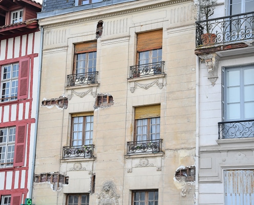 Solution de protection de la façade en pierre