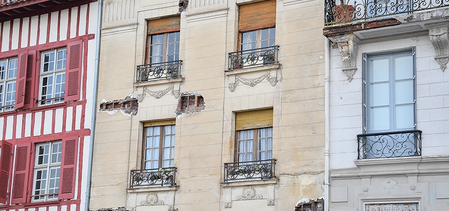 Solution de protection de la façade en pierre